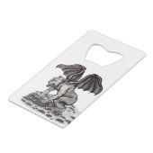 ゴーレムガルゴイル クレジットカード栓抜き (正面アングル)