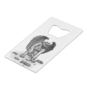 ゴーレムガルゴイル クレジットカード栓抜き (正面アングル)