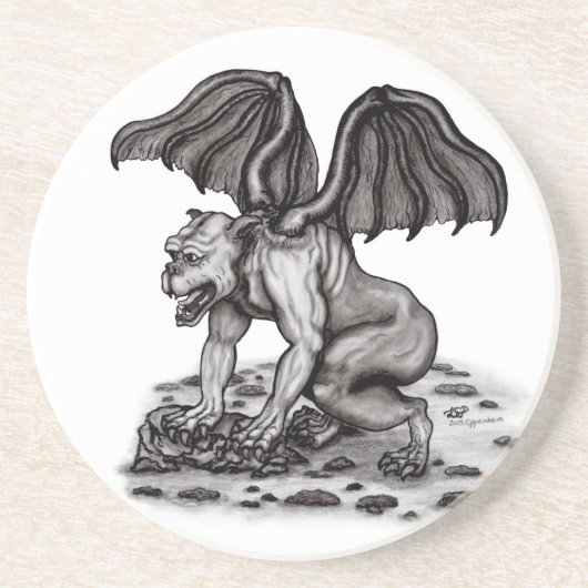 ゴーレムガルゴイル コースター (正面)