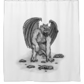ゴーレムガルゴイル シャワーカーテン (正面)