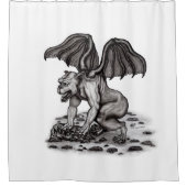 ゴーレムガルゴイル シャワーカーテン (正面)