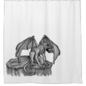 ゴーレムガルゴイル シャワーカーテン (正面)
