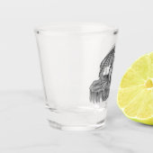 ゴーレムガルゴイル ショットグラス (左)
