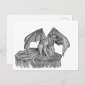 ゴーレムガルゴイル シーズンポストカード (正面/裏面)