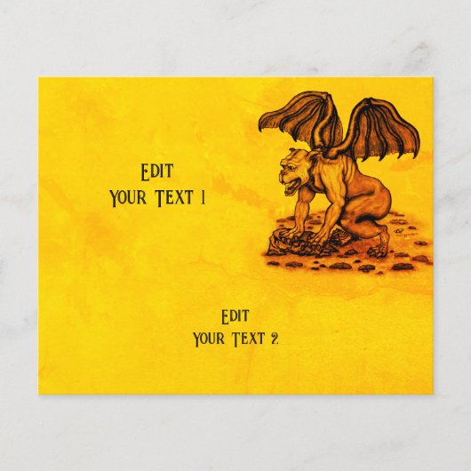 ゴーレムガルゴイル チラシ (正面)