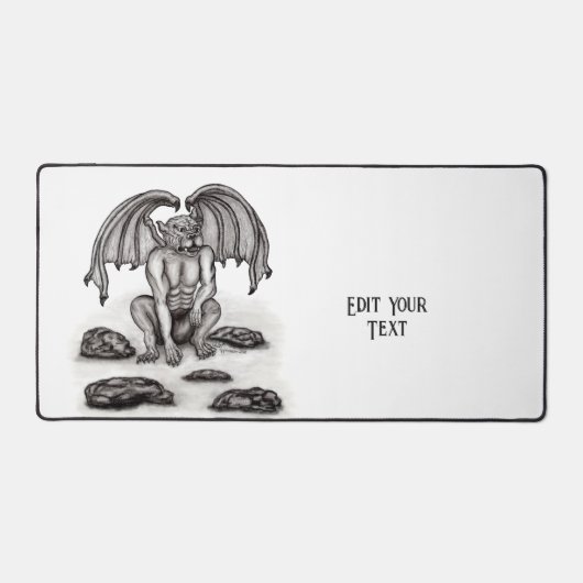 ゴーレムガルゴイル デスクマット (正面)