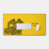 ゴーレムガルゴイル デスクマット (キーボード&マウス)