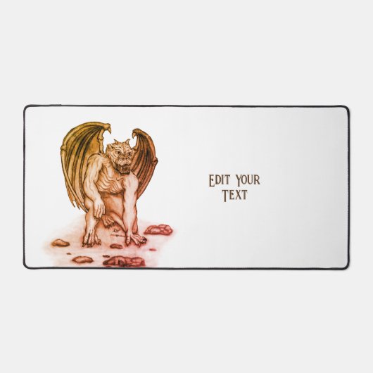 ゴーレムガルゴイル デスクマット (正面)