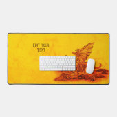 ゴーレムガルゴイル デスクマット (キーボード&マウス)