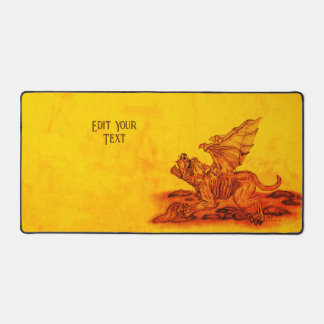 ゴーレムガルゴイル デスクマット