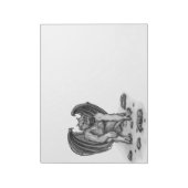 ゴーレムガルゴイル ノートパッド (回転)