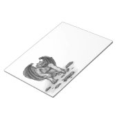 ゴーレムガルゴイル ノートパッド (アングル)