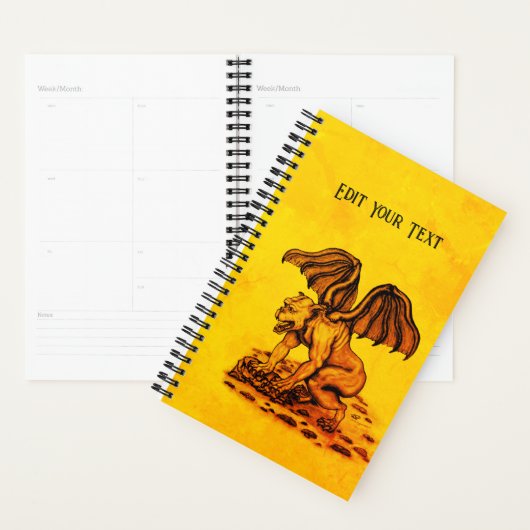 ゴーレムガルゴイル プランナー手帳 (ディスプレー)