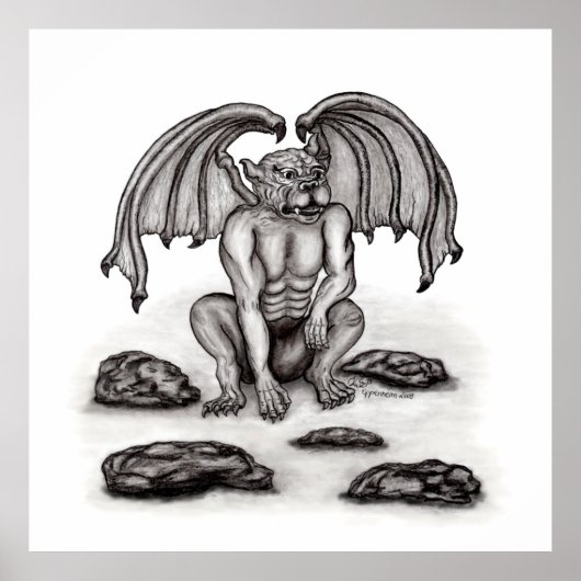 ゴーレムガルゴイル ポスター (正面)
