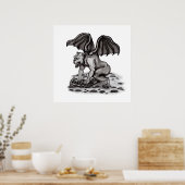 ゴーレムガルゴイル ポスター (キッチン)