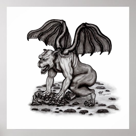 ゴーレムガルゴイル ポスター (正面)