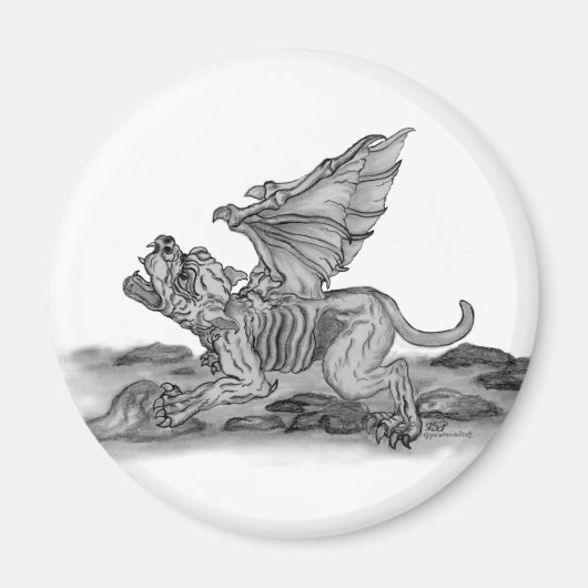 ゴーレムガルゴイル マグネット (正面)