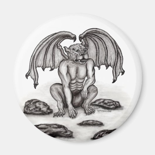 ゴーレムガルゴイル マグネット (正面)