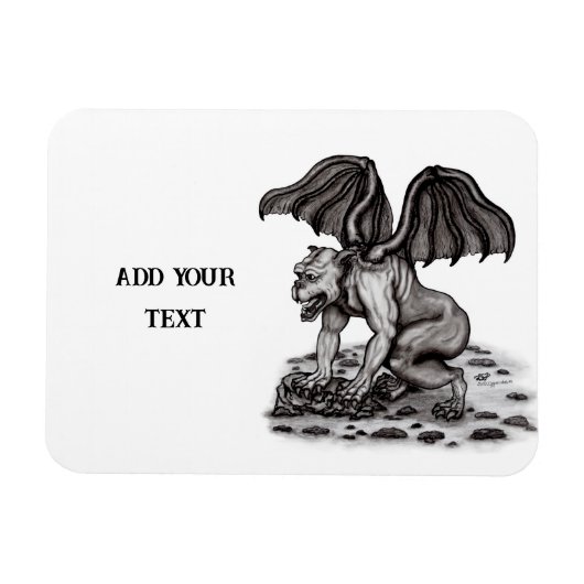 ゴーレムガルゴイル マグネット (横)