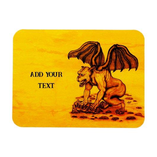 ゴーレムガルゴイル マグネット (横)