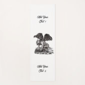 ゴーレムガルゴイル ヨガマット (正面)