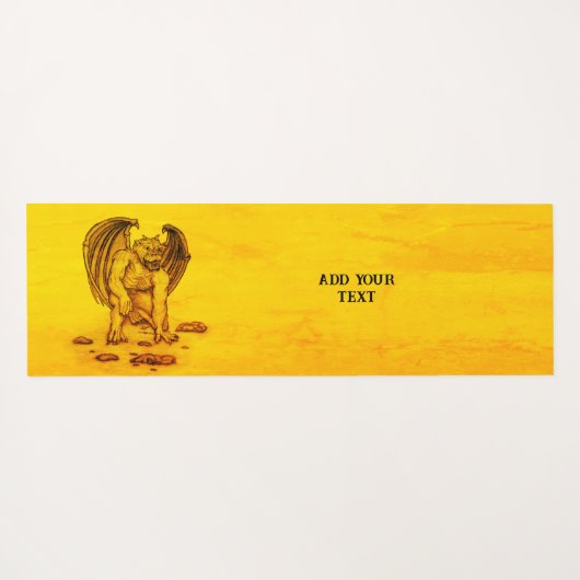 ゴーレムガルゴイル ヨガマット (裏面(横))