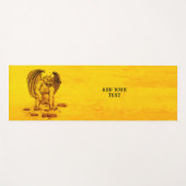 ゴーレムガルゴイル ヨガマット (正面(横))