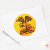 ゴーレムガルゴイル ラウンドシール (封筒)