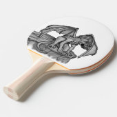ゴーレムガルゴイル 卓球ラケット (正面アングル)