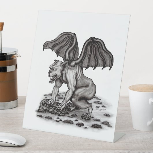 ゴーレムガルゴイル 台座サイン (インサイチュ)