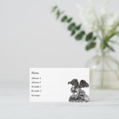 ゴーレムガルゴイル 名刺 (スタンド正面)