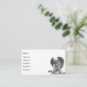 ゴーレムガルゴイル 名刺 (スタンド正面)