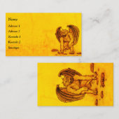 ゴーレムガルゴイル 名刺 (正面/裏面)