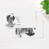 ゴーレムガルゴイル、白黒デザイン (デスク)