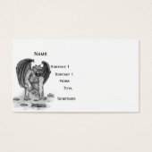 ゴーレムガルゴイル、白黒デザイン (正面)