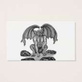 ゴーレムガルゴイル、白黒デザイン (裏面)