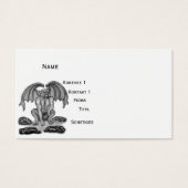 ゴーレムガルゴイル、白黒デザイン (正面)