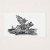 ゴーレムガルゴイル、白黒デザイン (裏面)