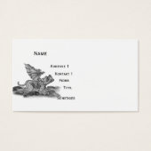 ゴーレムガルゴイル、白黒デザイン (正面)