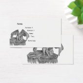 ゴーレムガルゴイル、白黒デザイン (デスク)