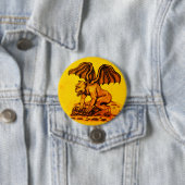 ゴーレムガルゴイル 缶バッジ (インサイチュ)