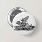 ゴーレムガルゴイル 缶バッジ (正面&裏面)