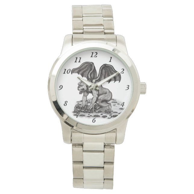 ゴーレムガルゴイル 腕時計 (正面)