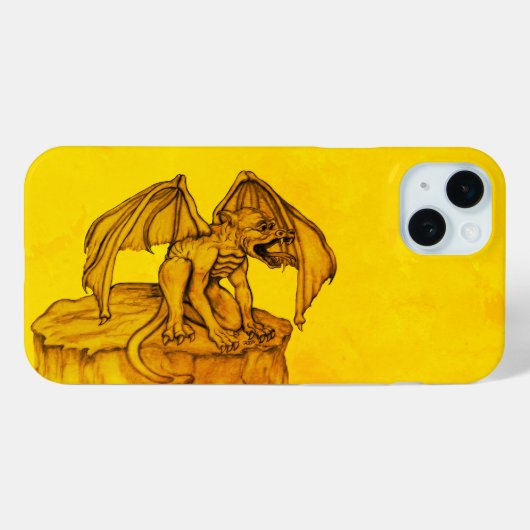 ゴーレムガルゴイル Case-Mate iPhoneケース (裏面 (横))