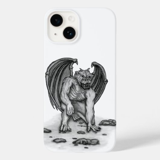 ゴーレムガルゴイル Case-Mate iPhoneケース (裏面)