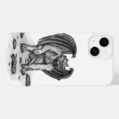 ゴーレムガルゴイル Case-Mate iPhoneケース (裏面 (横))