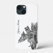 ゴーレムガルゴイル Case-Mate iPhoneケース (裏面)