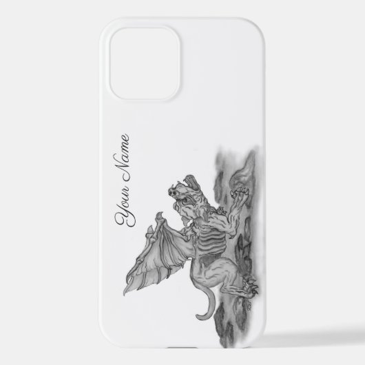 ゴーレムガルゴイル iPhoneケース (裏面)