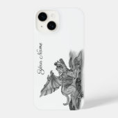 ゴーレムガルゴイル iPhoneケース (裏面)