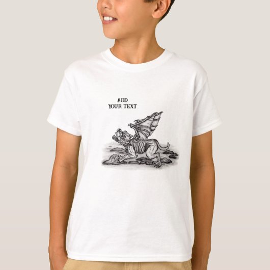 ゴーレムガルゴイル Tシャツ (正面)